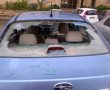 חשד: צעירים ערבים השליכו כדורי שלג עם  אבנים לעבר מכונית בעיר