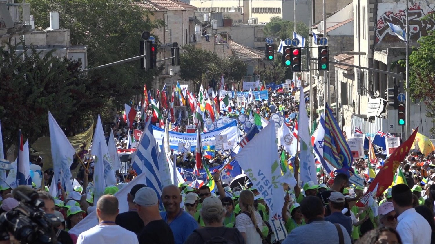 צעדת ירושלים. צילום: דוברות המשטרה