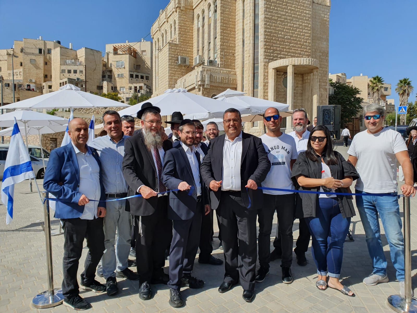חנוכת שדרוג הרחובות ברמות. צילום: עיריית ירושלים חנוכת שדרוג הרחובות ברמות. צילום: עיריית ירושלים