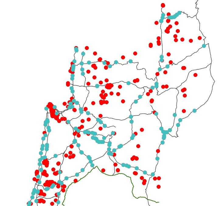 400 הפגנות הם על הכבישים ראשיים במדינה