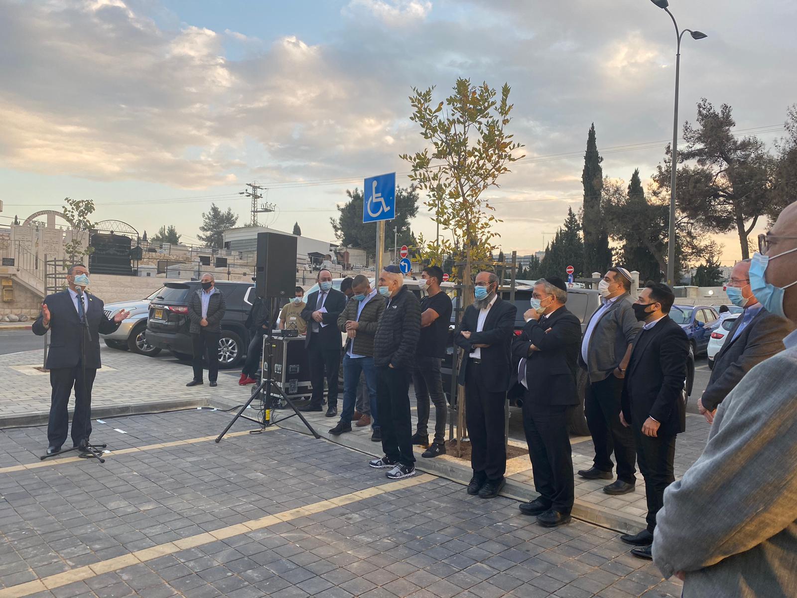 השלב הראשון בפרויקט שדרוג הר המנוחות. צילום: דוברות העירייה השלב הראשון בפרויקט שדרוג הר המנוחות. צילום: דוברות העירייה
