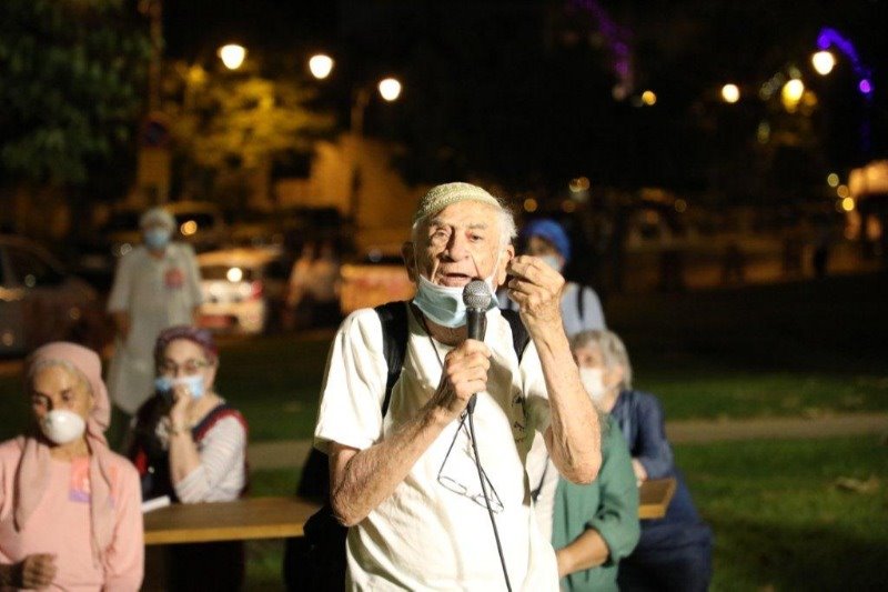 לוחם הלח"י עזרא יכין. צילום: גרשון אלינסון