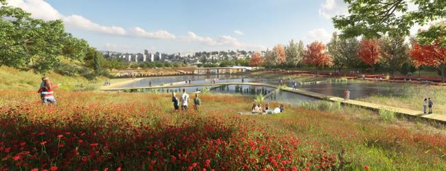 הפארק החדש בירושלים, צילום: חברת ברוק הדמיות