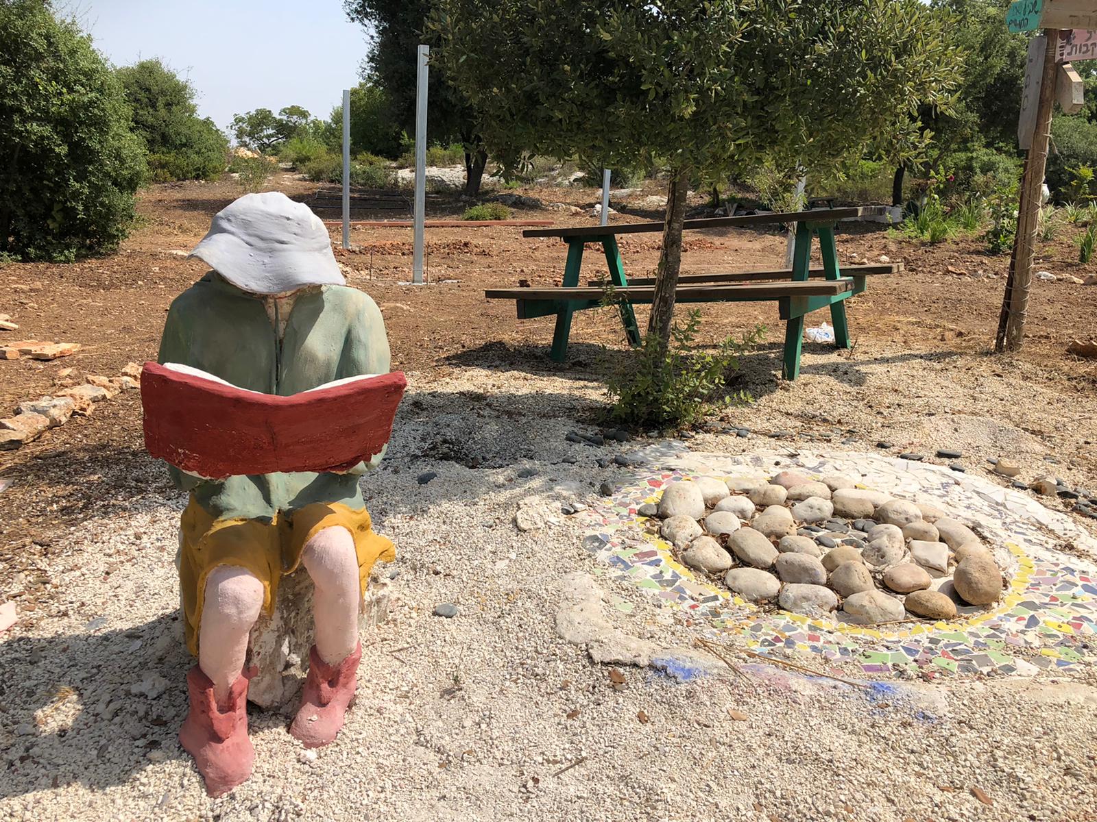 אנדרטה לזכר אורי אנסבכר ז"ל. קרדיט- רוני אבוחצירא, מערך ההסברה של קק"ל 