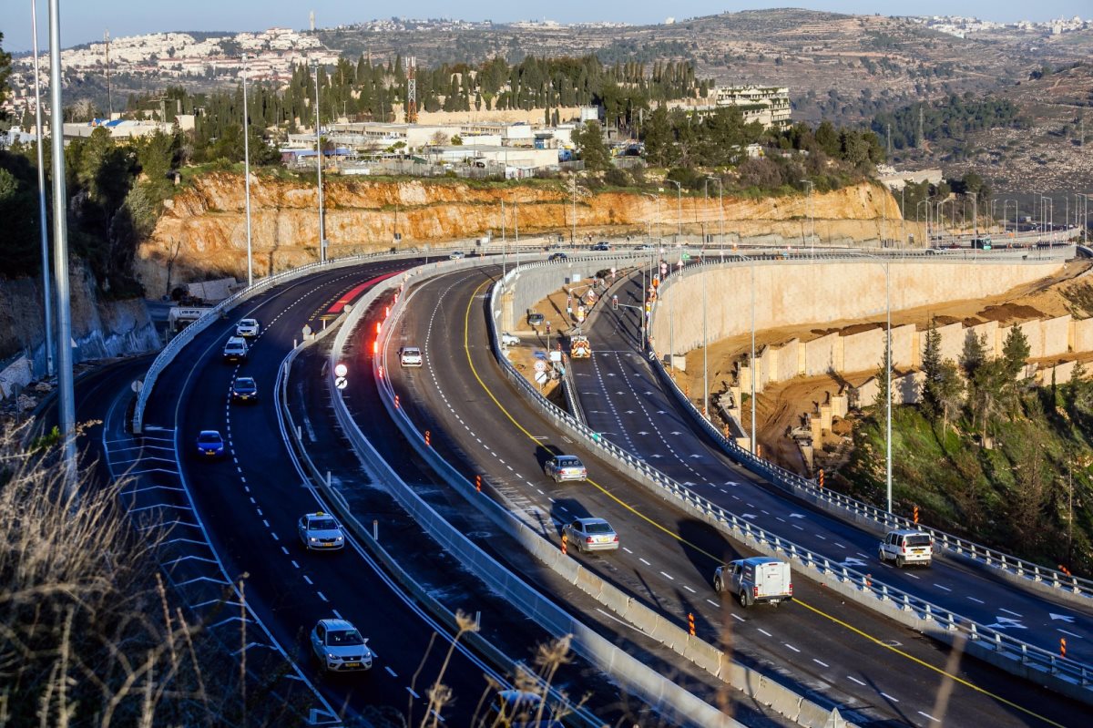 מחלף סחרוב החדש(צילום: ששון תירם, באדיבות חברת מוריה)