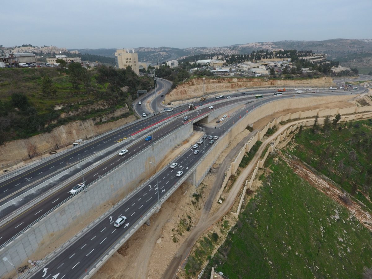 מחלף סחרוב החדש(צילום: ששון תירם, באדיבות חברת מוריה)