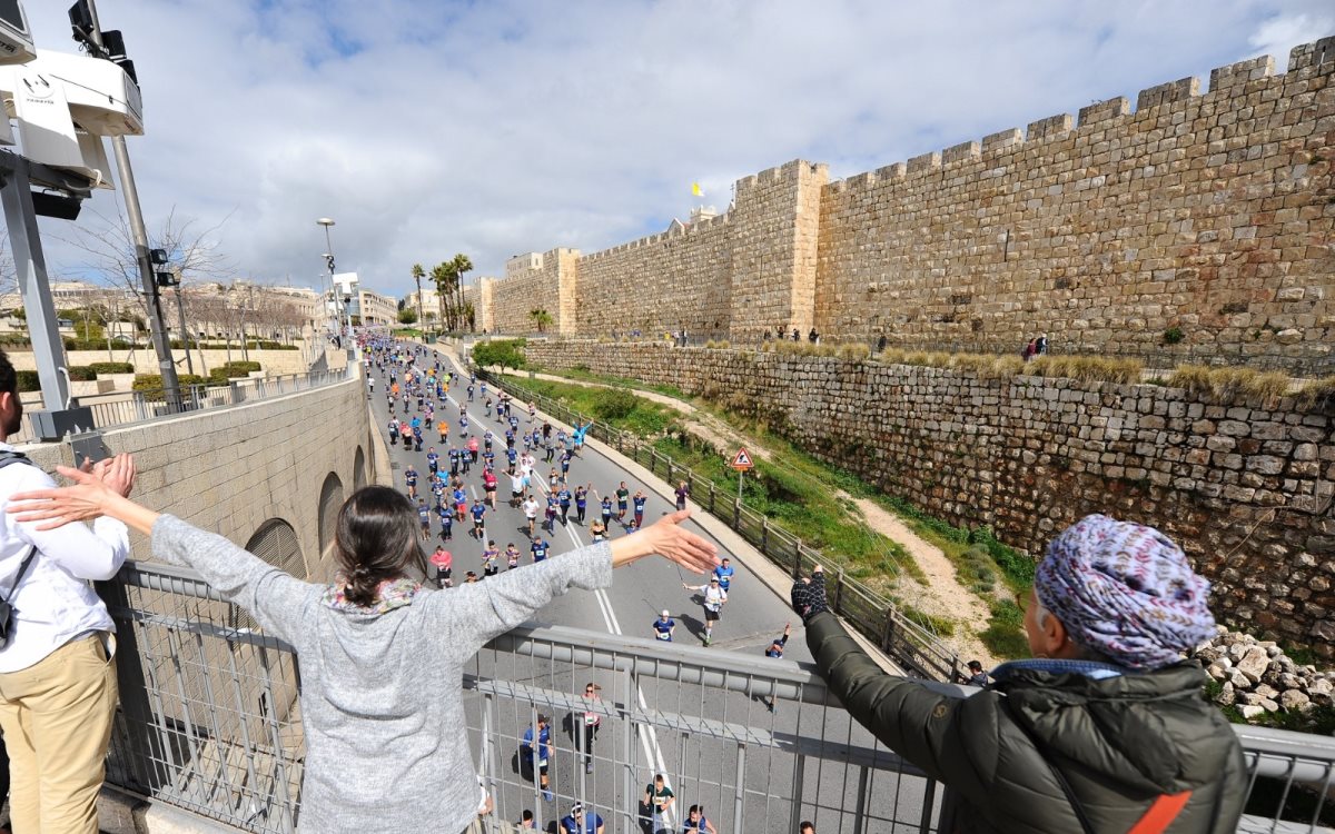 צילום מרתון ירושלים – פלאש  90