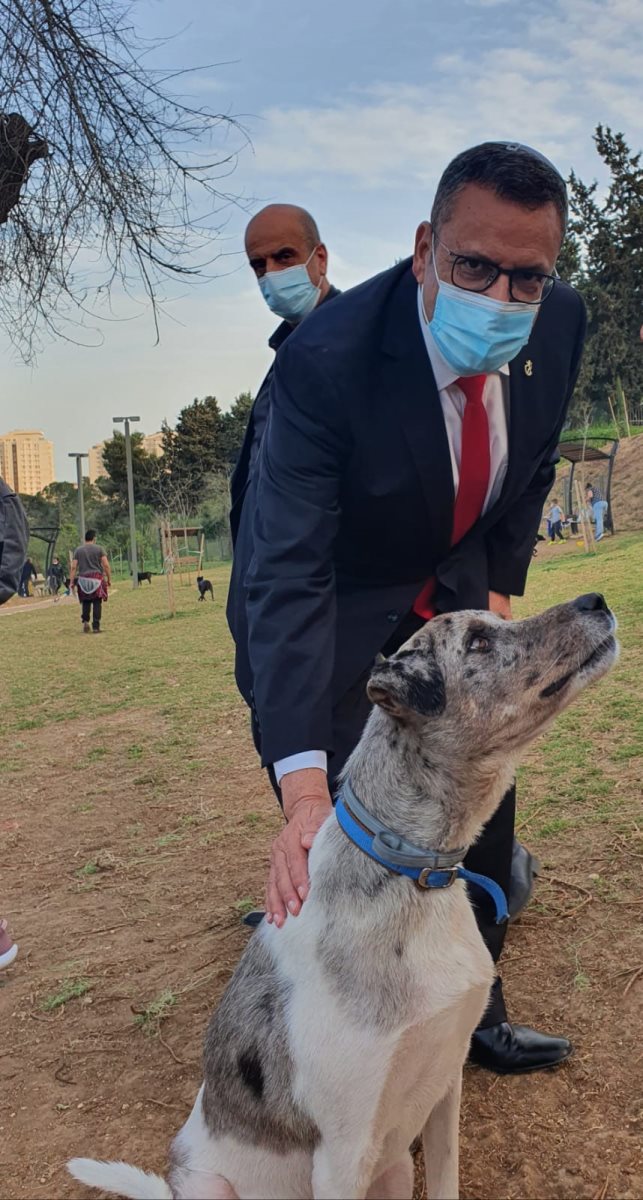 גינת הכלבים בגן סאקר– קרדיט: דוברות עיריית ירושלים