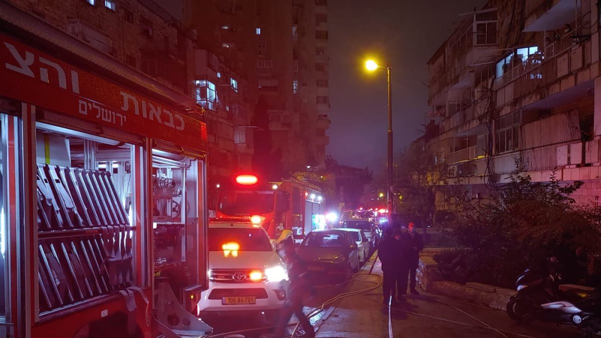 צילום: כבאות והצלה לישראל מחוז ירושלים צילום: כבאות והצלה לישראל מחוז ירושלים