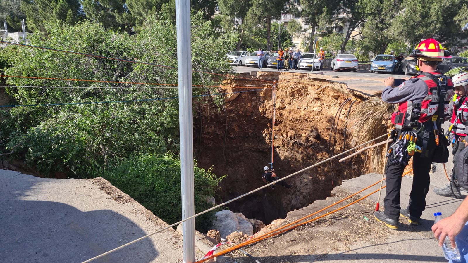 צילום כבאות והצלה ירושלים 