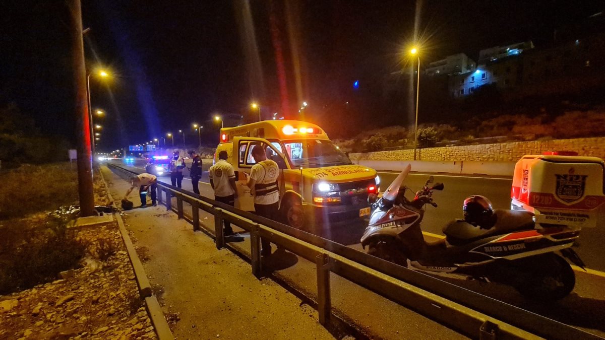מזירת האירוע. צילום: דוברות מד״א מזירת האירוע. צילום: דוברות מד״א