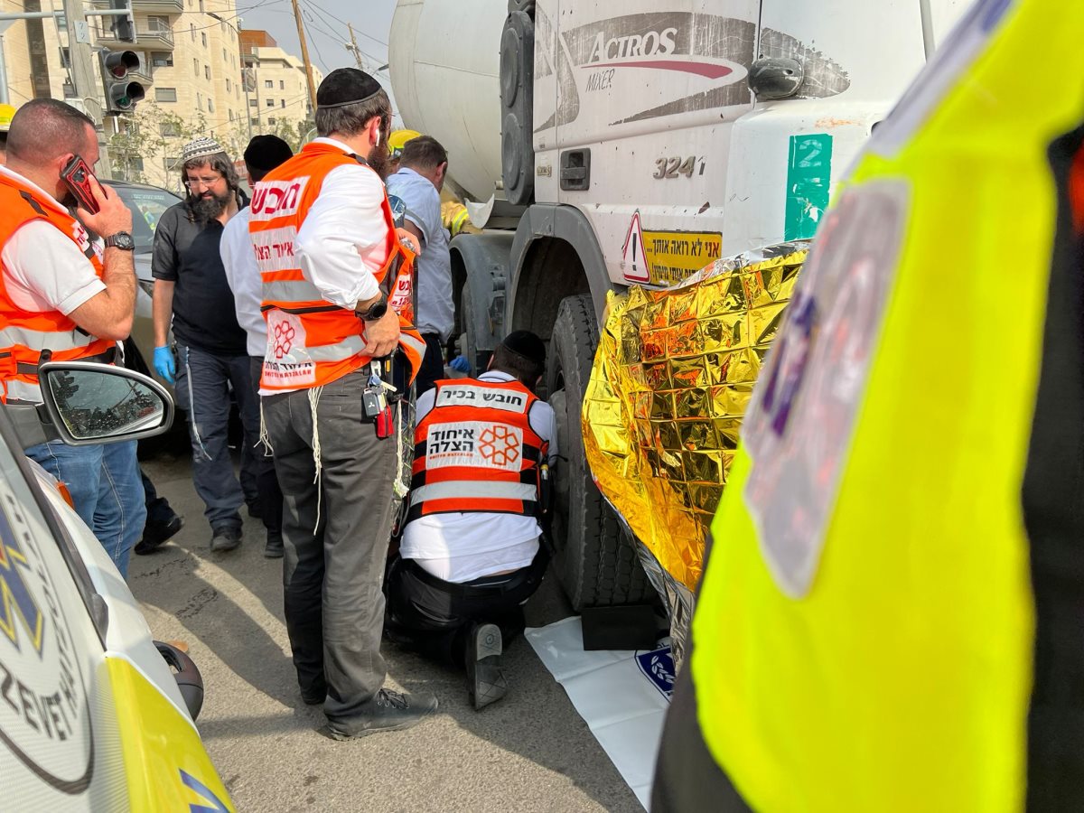 זירת האירוע. צילום: דוברות איחוד הצלה 