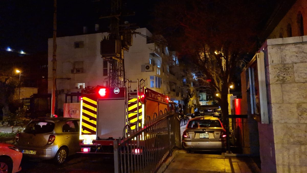 צילום: דוברות כבאות והצלה ירושלים צילום: דוברות כבאות והצלה ירושלים