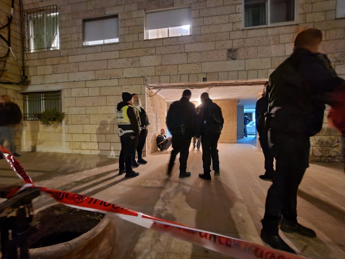  זירת הרצח. צילום: דוברות המשטרה