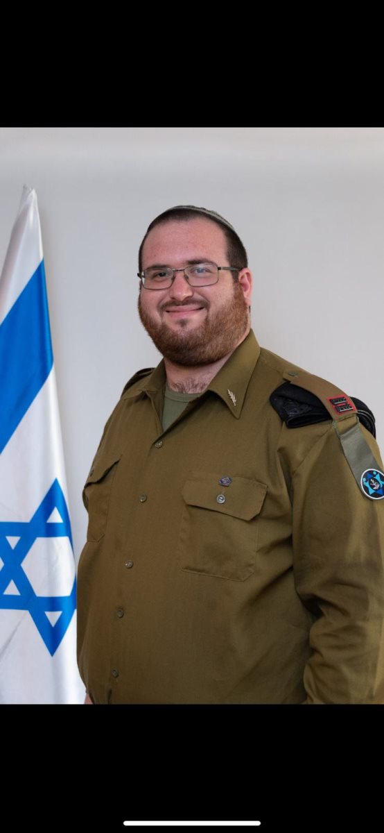 סגן חושן פרנקל. צילום: דובר צה"ל