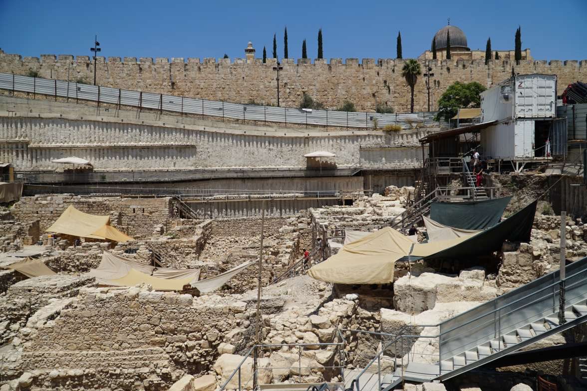 חפירות בעיר דוד. צילום: רשות העתיקות 