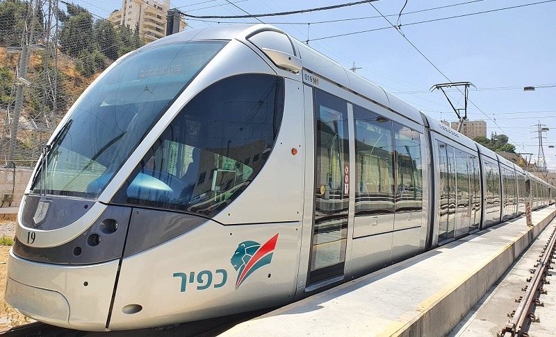 צילום: כפיר הרכבת הקלה 