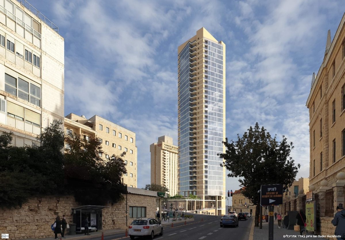 הדמיה לתכנית: משרד ענת אילון וברוך רזניק אדריכלים בע"מ ואדריכל שותף איאן באדר