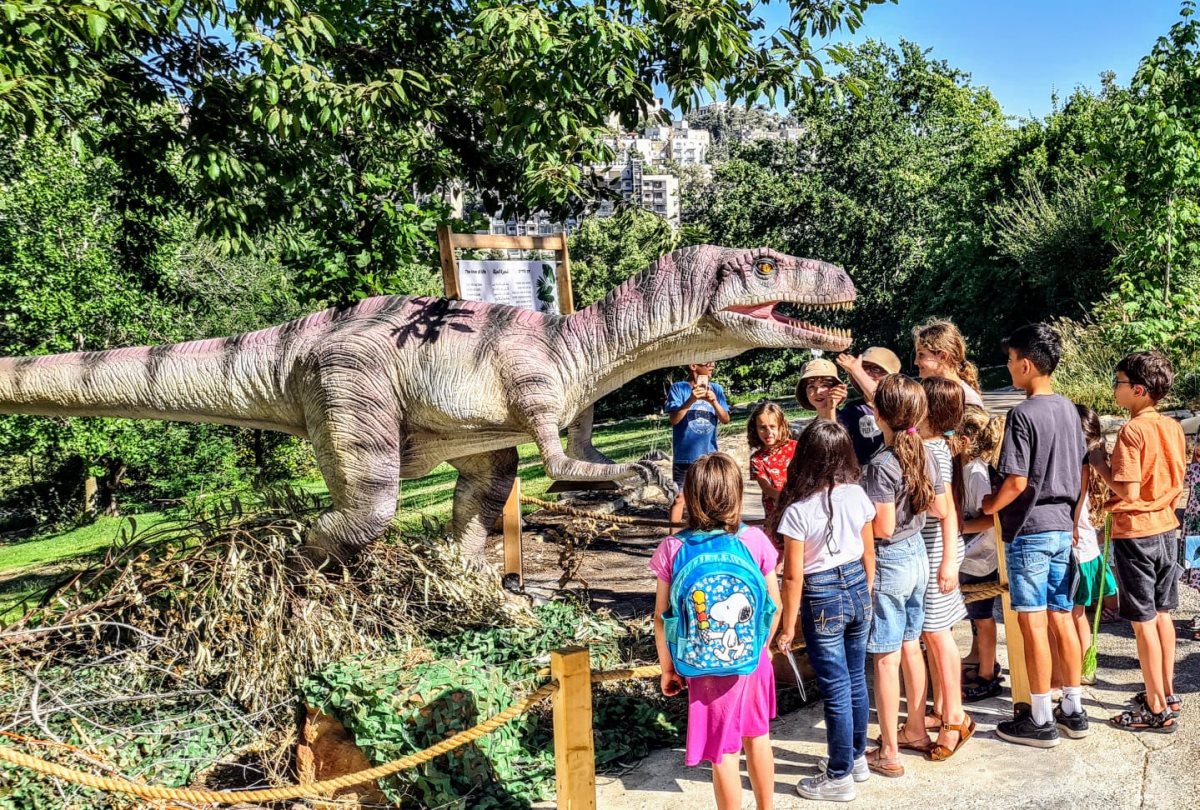 בוטינזאור בגן הבוטני. צילום: תום עמית 