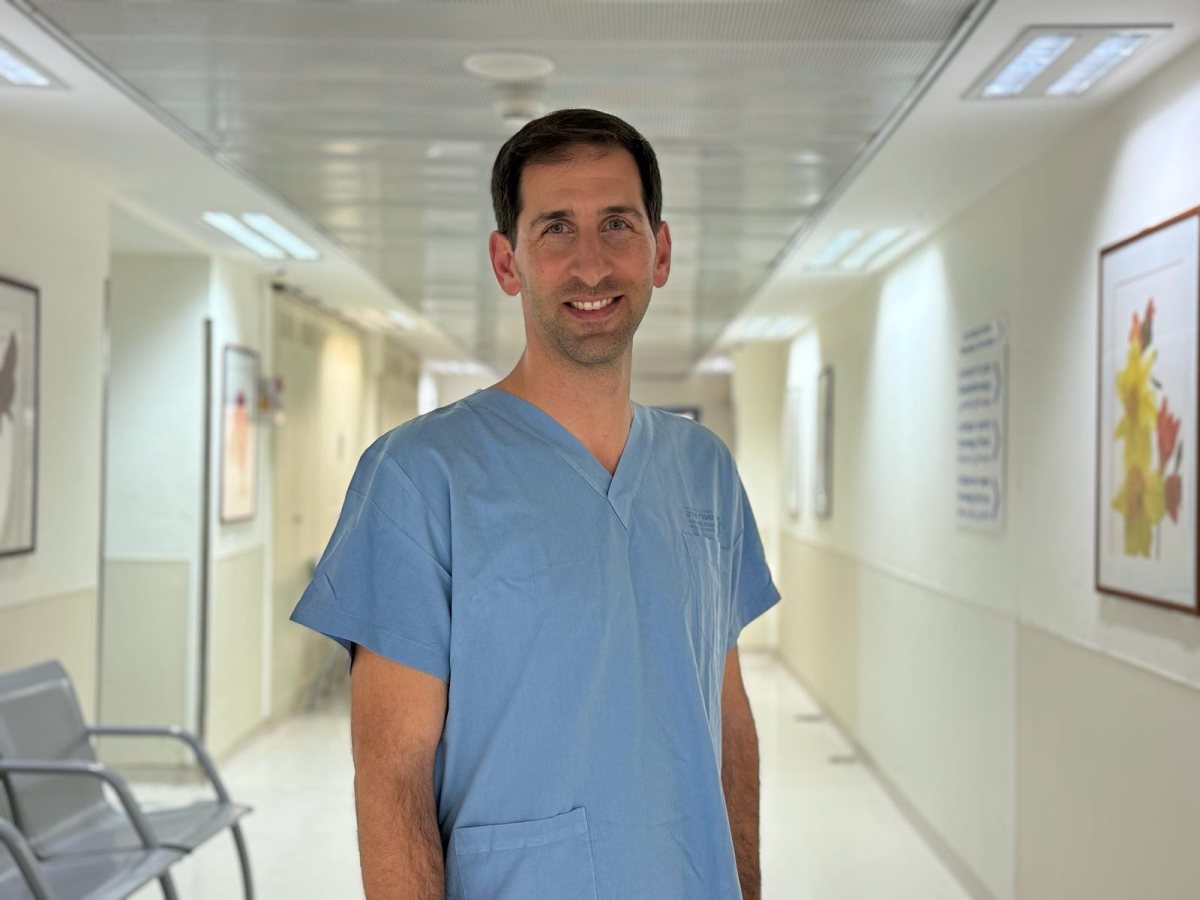 ד"ר ישי ווייל, מומחה למחלות עיניים וניתוחי קרנית במרכז הרפואי שערי צדק. קרדיט צילום: שערי צדק