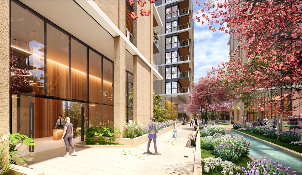 *מתחם מאיר נקר ואבשלום חביב*. הדמיה: פרוס אדריכלים