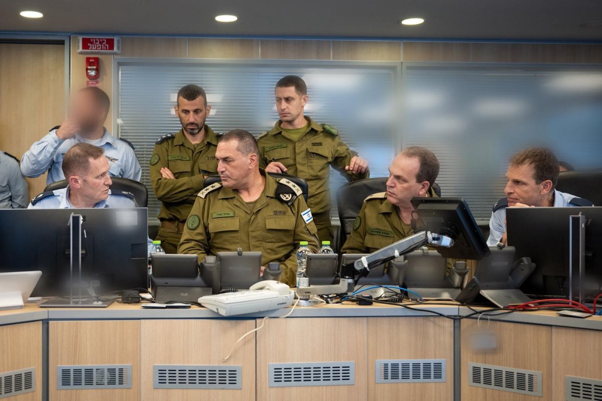 הרמטכ"ל אייל זמיר מפקד על המבצע (דובר צה"ל)