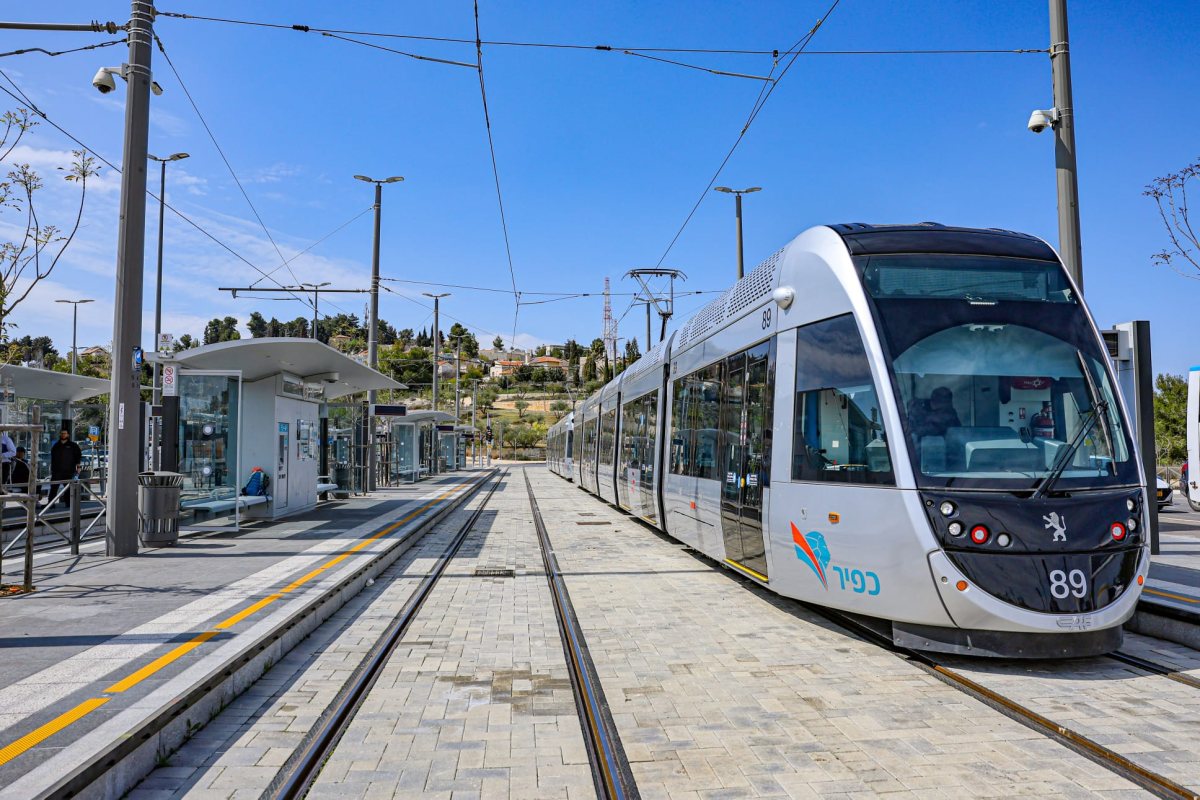הרכבת הקלה בירושלים . קרדיט צילום -ארנון בוסאני הרכבת הקלה בירושלים . קרדיט צילום -ארנון בוסאני