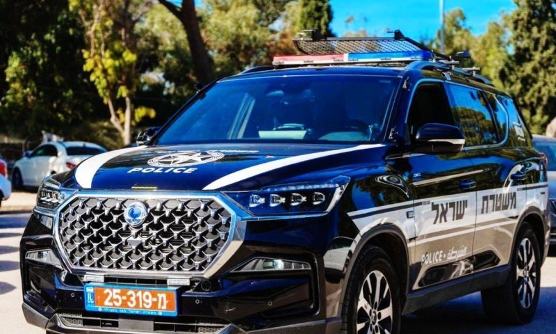 ניידת משטרה. צילום: דוברות המשטרה 