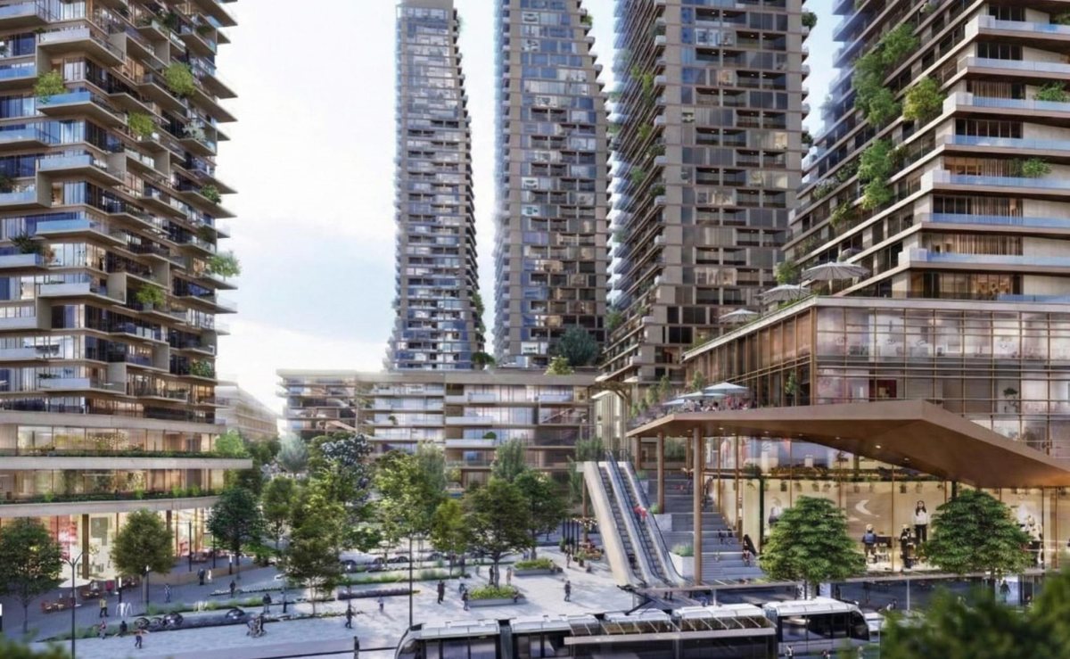 *מתחם גת*. הדמיה: לזרוביץ אדריכלים