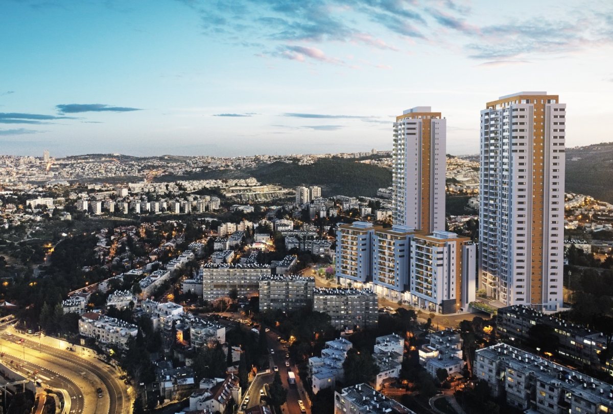 הדמייה פרוייקט קרסו בוטניק בירושלים, קרדיט הדמיות 3Dvision