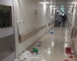 ההרס בבית החולים (צילום: דוברות הדסה)