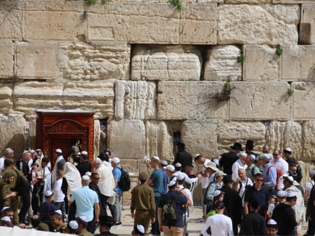 הכותל. צילום: הקרן למורשת הכותל המערבי