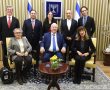 נשיא המדינה ורעייתו אירחו את זוכי פרסי בלווטניק למדענים צעירים 