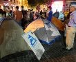פרסום ראשון: עיר אוהלים גם בגן העצמאות