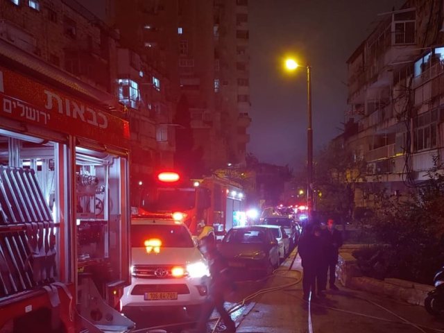 צילום: כבאות והצלה לישראל מחוז ירושלים