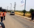 רכב עולה באש בכניסה למושב שחר