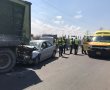 זוג תושבי קיבוץ נירים הם ההרוגים בתאונה הקטלנית בצומת גן יבנה (תמונות מהזירה)