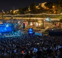 מופעים בבריכת הסולטן ירושלים . קרדיט צילום - דור פזואלו