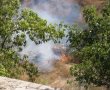 בתים בליפתא פונו מיושביהם בשל שריפה שפרצה בואדי