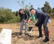 ראש ממשלת מקדוניה נטע היום עץ בחורשת האומות