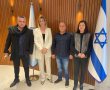 דניאל קופף (צילום: דו"צ) משלבים זרועות לקידום הבריאות באשקלון