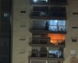 אישה חולצה לפנות בוקר מביתה הבוער באשקלון: 