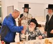 "פתחת את דלתות ביתך במאור פנים": הרבי מויז'ניץ בירך את איש העסקים האשדודי  