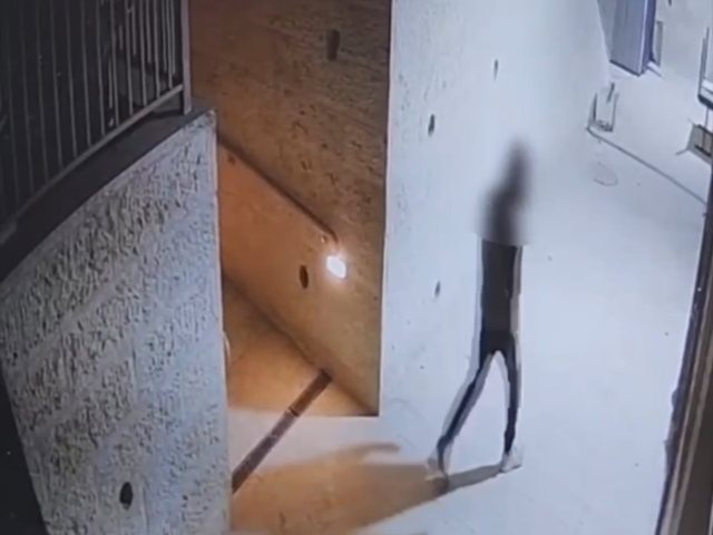 מאחת ההתפרצויות לבית הספר. צילום: דוברות המשטרה 