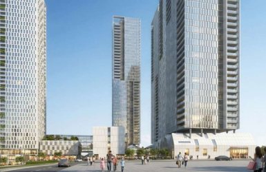 *מתחם פועלי צדק, פייר קניג ויד חרוצים*. הדמיה: משה צור אדריכלים