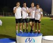 30 מדליות לאתלטי הנגב באליפות הארץ לנוער וקדטים