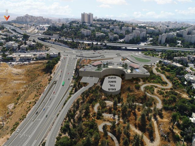 הדמיה: תחנת המשנה "נחל צופים". דוברות חברת החשמל