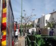 אדם חולץ משריפה בביתו: