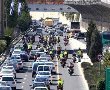 משאית נתקעה בבגין, המנהרה נפתחה כעבור מספר שעות