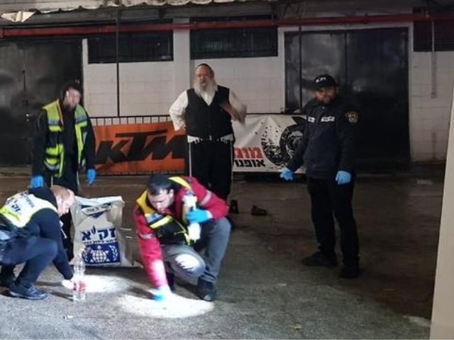 זירת האירוע. צילום: דוברות זק"א